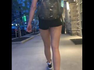 candid ballsack spandex latex & jeans compilation
